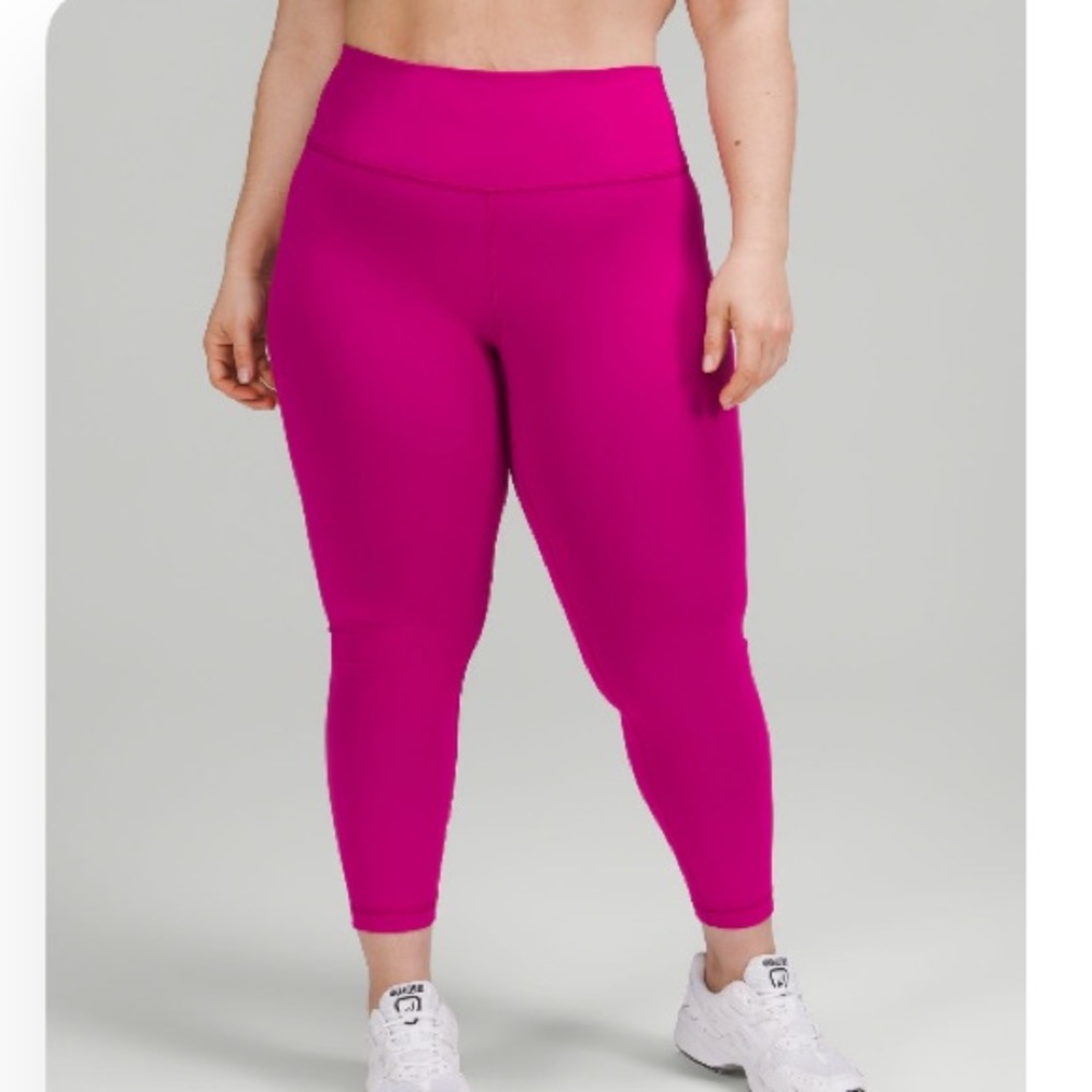Lululemon wonder train high rise